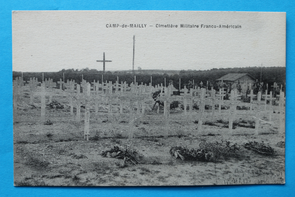 Ansichtskarte AK Mailly 1914-1918 Friedhof Militärfriedhof WKI Frankreich France 10 Aube